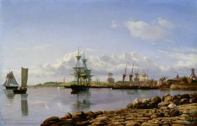 Schepen voor een Baltische haven